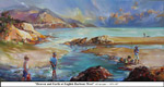 Heaven and Earth, at English Harbour West, Oil on Canvas